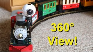 Big Model Trains in 360 Degree Virtual Reality [upl. by Bogoch]