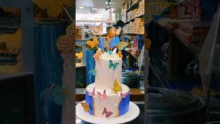 Butterfly Cake  Step By Step Full Tutorial Cake  1st Birthday Butterfly Cake  New model Cake [upl. by Baggett997]