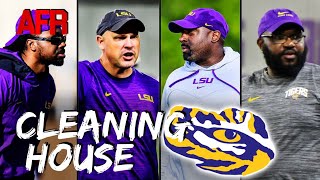 CLEANING HOUSE LSU Fires DC Matt House 3 Other Assistants [upl. by Winthorpe]