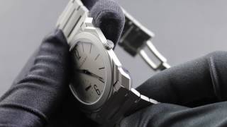 Bulgari Octo Finissimo 102713 Showcase Review [upl. by Berfield]