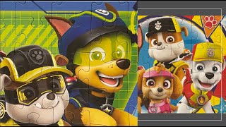 PAW PATROL 2 x Puzzle パウ・パトロール 퍼피 구조대 La Patrulla Canina Щенячий патруль играголоволомка [upl. by Hardy]