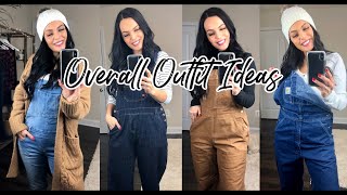 OVERALL OUTFIT IDEAS  HOW TO STYLE OVERALLS  CARHARTT OVERALL TRY ON HAUL [upl. by Dyrraj]