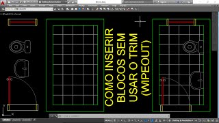 Como inserir blocos inteligentes no AutoCAD [upl. by Yorick]