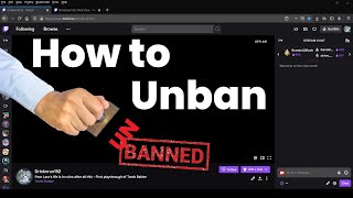 Quick Guide to Twitch Modding 2  How to Unban Someone [upl. by Emlen]