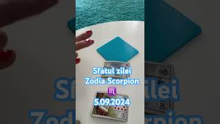 Sfatul zileizodia Scorpion ♏️ tarot zodii cariera horoscop iubire scorpion [upl. by Ollehto]