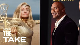 Dwayne Johnson Bans Use of Real Guns on Set Marvel’s ‘Eternals’ Divided By Critics  The Take [upl. by Lounge]