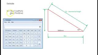 Pitched roof calculations Part 2  Calculations [upl. by Annoyik]