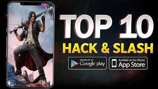 Top 10 Best Hack and Slash Games For AndroidiOS in 2023 [upl. by Brunn]