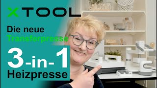 xTool  Die neue 3in1 Heizpresse für Transferdruck [upl. by Croft471]