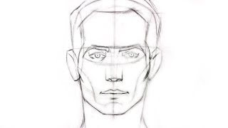 How to Draw the Head  Front View [upl. by Kleinstein]