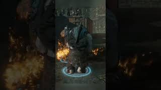 BRUZ beats an orc to death 🥶 gaming shadowofwar lordoftherings games fypシ゚viral subscribe [upl. by Annaicul]