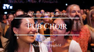 Pub Choir sings Unwritten Natasha Bedingfield [upl. by Fisken]