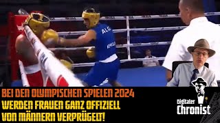 Bei den Olympischen Spielen 2024 werden Frauen ganz offiziell von Männern verprügelt [upl. by Yeldoow173]