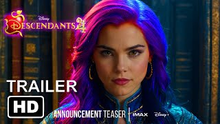 DESCENDANTS 4 trailer  the rise of red Teaser 2024 [upl. by Ellierim]