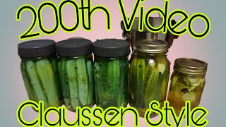 Best Claussen style Fresh Pack pickles [upl. by Enelegna]