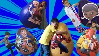 COMPILATION Giant Surprise Eggs  2 Hours of Toys Candy amp More  Kiddyzuzaa [upl. by Browning]