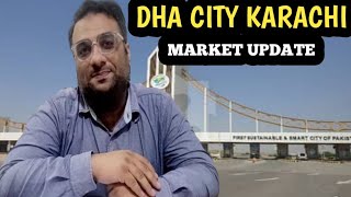 dha city karachi  market update  few tips for property  2024 [upl. by Adlih]