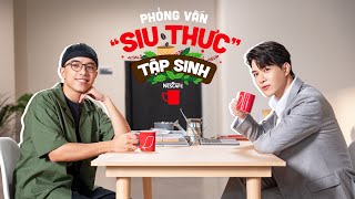 “SIU THỰC” TẬP SINH  Phỏng vấn tưởng không “thực” mà thật không tưởng giữa Anh Tú Atus và An Trương [upl. by Sukramaj]