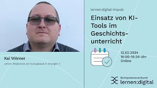 lernendigital Impuls Einsatz von KITools im Geschichtsunterricht [upl. by Ethelred]