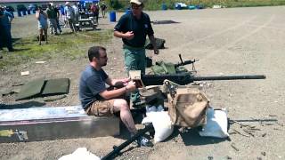 Firing the FN M3 50caliber machine gun [upl. by Cramer]