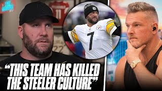 Ben Roethelisberger Says This Steelers Team Has Killed The Steelers Culture  Pat McAfee Reacts [upl. by Edee393]