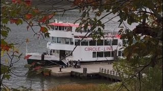 Bear Mountain Cruise NY Fall Foliage Oktoberfest  Circle Line Sightseeing Cruises [upl. by Matheson]