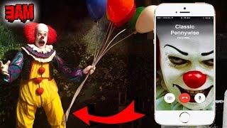 CALLING THE CLASSIC PENNYWISE FROM 1990S ON FACETIME quotITquot Picked Up [upl. by Ynnij]