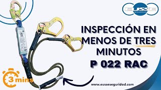 INSPECCIÓN P 022 RAC  EUSSE SEGURIDAD [upl. by Terriss]