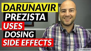 Darunavir Prezista  Pharmacist Review  Uses Dosing Side Effects [upl. by Callida343]