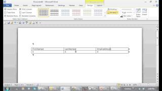 How to Make an Address List in Microsoft Word  Tips for Microsoft Office amp Windows [upl. by Rosemarie899]