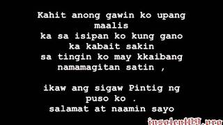 Nabihag mo Part 2  Curse One Lyrics [upl. by Alyek]