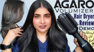 AGARO Volumizer Hair Dryer Review And Demo  Agaro Hair Dryer Review amp Demo  Antima Dubey Samaa [upl. by Havstad]