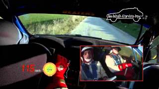 Rizzo D Caramazza G  1° Rally Ronde delle Maccalube PS4  On Board Camera Full HD  Telemetria [upl. by Charleen316]