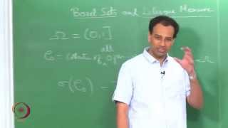 Mod01 Lec09 BOREL SETS AND LEBESGUE MEASURE1 [upl. by Gee]