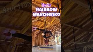 aerialtutorials lyra lyrahoop aeriallyra aerial aerialhoop aerialhoopmoves rainbowmarchenko [upl. by Calle]