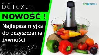 Myjka do żywności Milerd Detoxer z Megasonic Cleaning oczyszcza owoce warzywa mięso przedmioty [upl. by Anaya572]