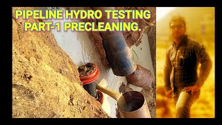 Gas Pipeline Hydro testing Part1 procedure for gas pipeline hydro testing pipeline hydro test [upl. by Llekim]