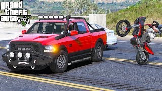 ANOTHER DAY AT WORK 10  GTA 5 REAL LIFE MOD  NEW TRUCK amp MOTORCYCLE  DRAG RACING amp OFF ROADING [upl. by Floss714]