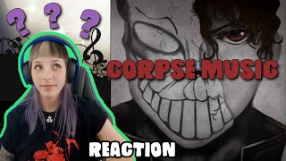 CorpseHusband MUSIC FIRST TIME LISTENING ALL SONGS Agoraphobic Miss You etc  Reaction amp Review [upl. by Adnamar]