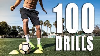 100 Individual Soccer Training Drills [upl. by Etteiluj388]