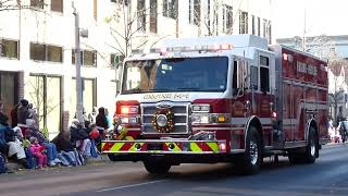 Parade Lebanon Holiday Parade RescueEngine 141🚒 [upl. by Eolc390]