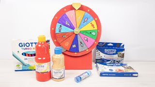 Cómo crear una ruleta de la suerte casera  Manualidades para niños [upl. by Aninotna243]