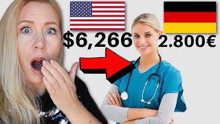 15 Schockierende Gehältervergleiche USA amp Deutschland 😵 [upl. by Einram56]