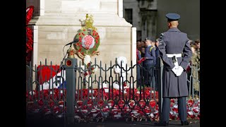 Live Royal Family join Remembrance Sunday commemorations at Cenotaph  ITV News [upl. by Elay51]