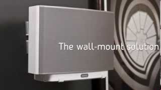 Flexson How to wall mount your SONOS Play5 speaker [upl. by Adnael]