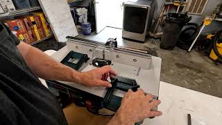 Bosch Router Table and Router Assembly 1617EVS  RA1141 Setup Tutorial and Review [upl. by Boiney]