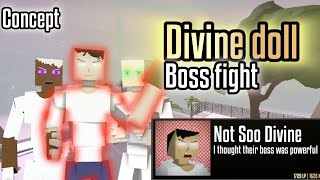 Divine Doll Boss FightGoreboxBoss fightGorebox animosityDivine GoredollConcept [upl. by Lj]