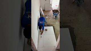 P1 REVESTINDO UMA SALA obra pedreiro construção construcao diy [upl. by Laris282]