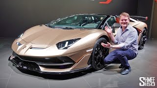 The Lamborghini Aventador SVJ Roadster is HERE  FIRST LOOK [upl. by Linehan]