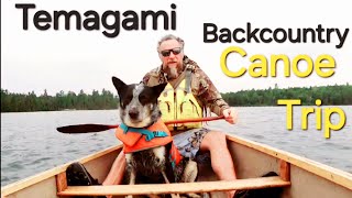 Backcountry Canoe Trip Temagami area in Ontario July 2024 [upl. by Annawd]